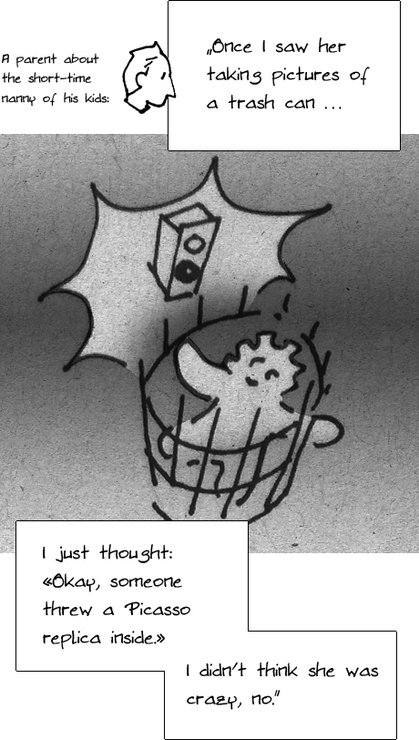 Vivian Maier trash puppet