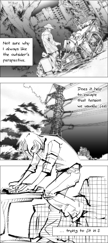 Concrete Dreams Tokyo manga Outsiders