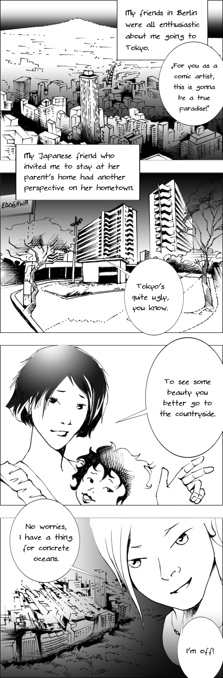 Tokyo Mosaic urban manga distant horizon