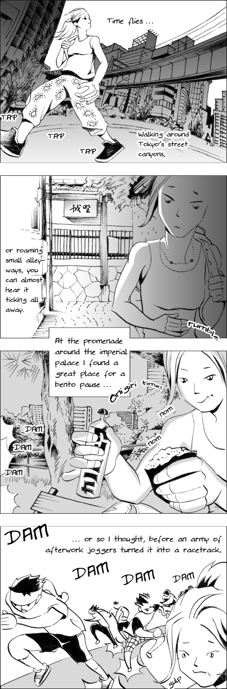 Tokyo Mosaic urban manga freedom to pause