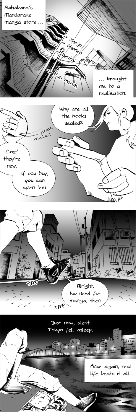 Tokyo Mosaic urban manga true reward