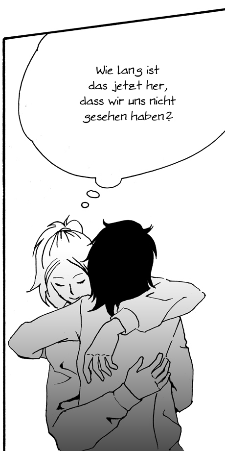 slice of life freelancer comic 05 embrace Umarmung